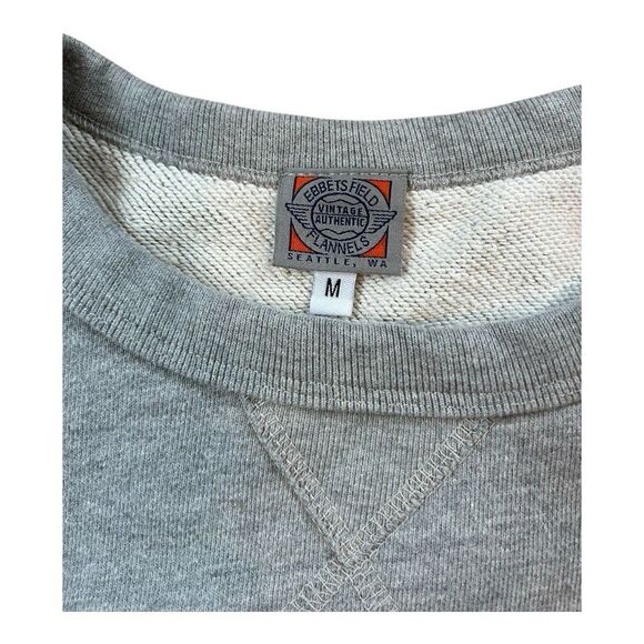 Ebbets Field Flannels NY New York Gothams City Series Sweatshirt Medium Gray - Picture 6 of 8